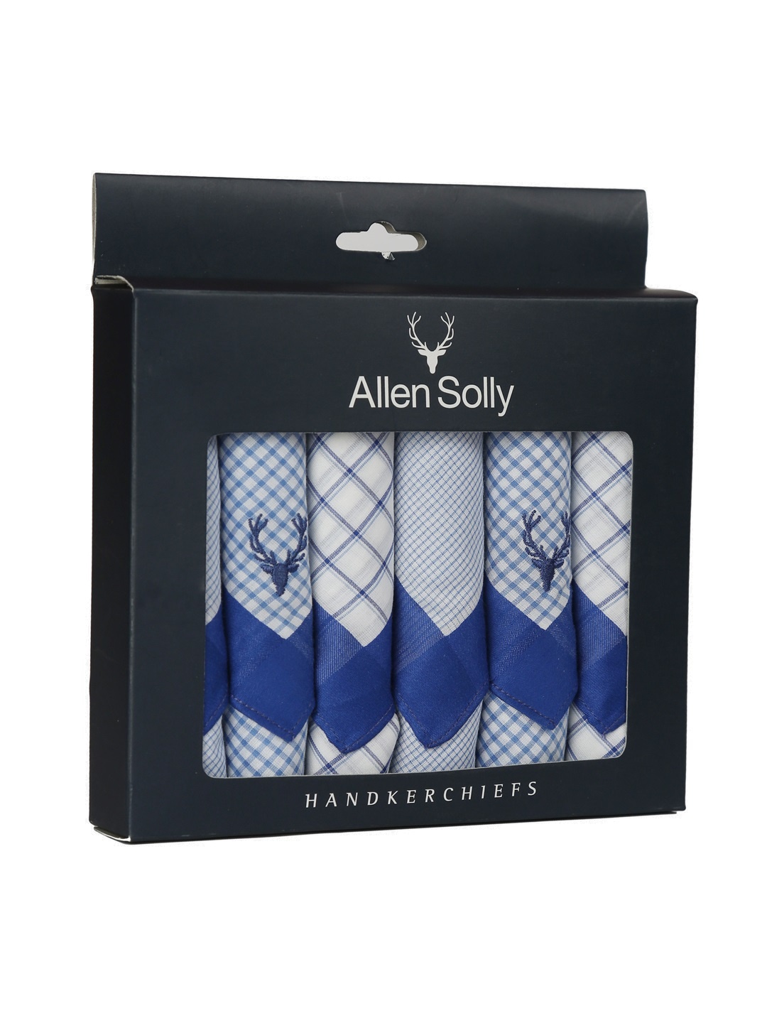 

Allen Solly Men Pack Of Six Handkerchief Accessory Gift Set, White