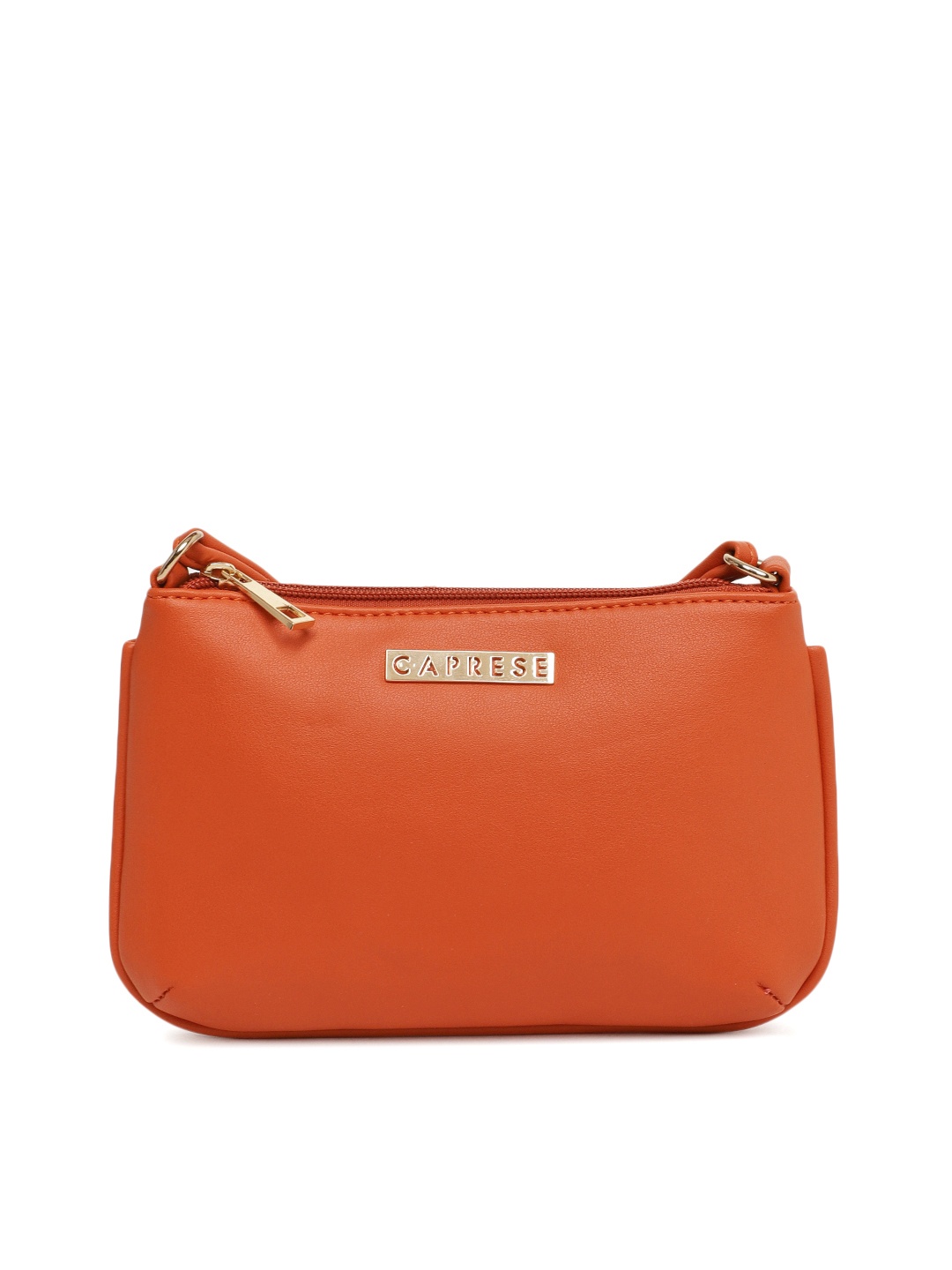 

Caprese Orange Small Solid Sling Bag, Red