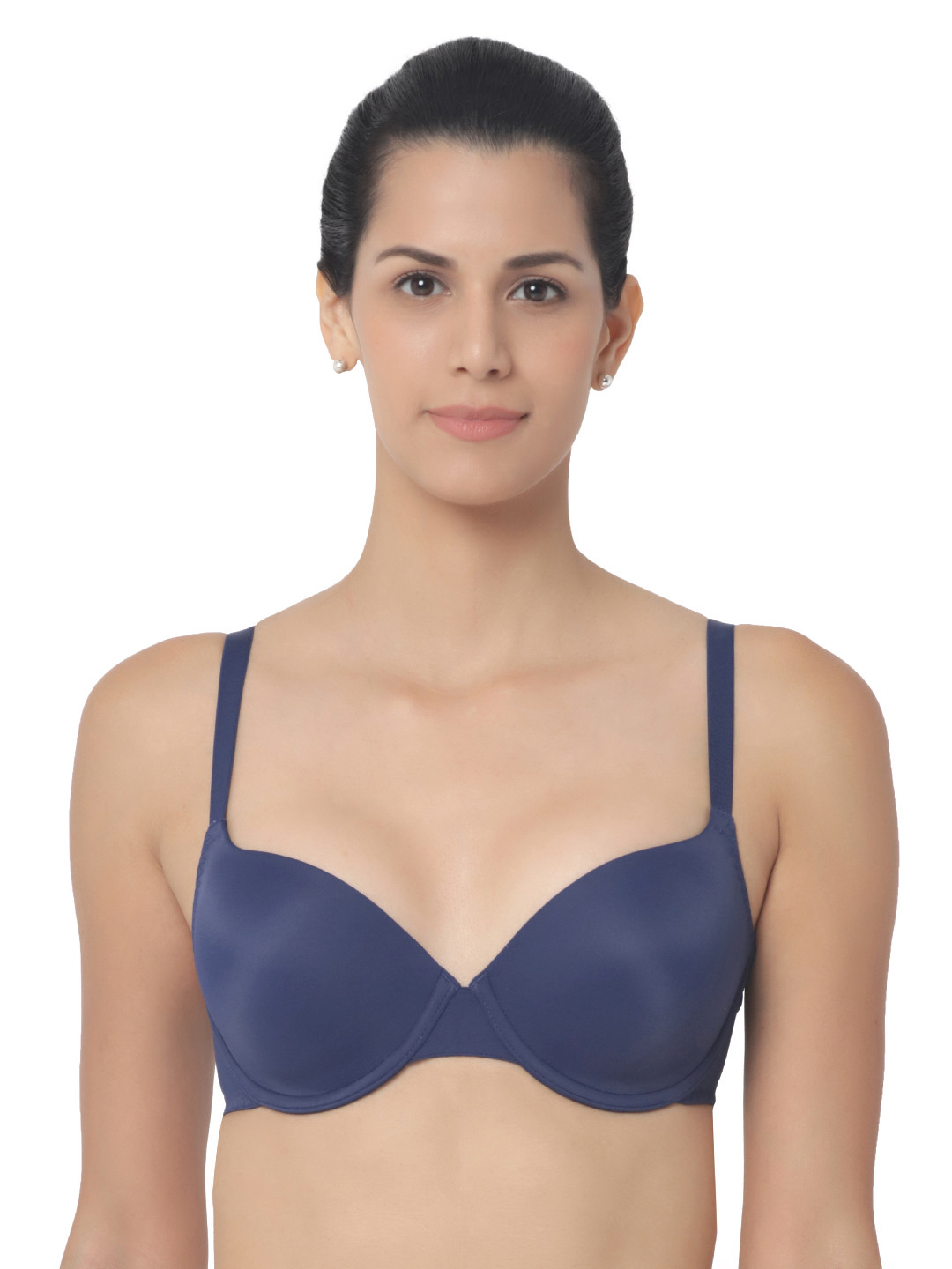 

Triumph T-Shirt Bra 77 Wired Padded Seamless Everyday Bra, Blue