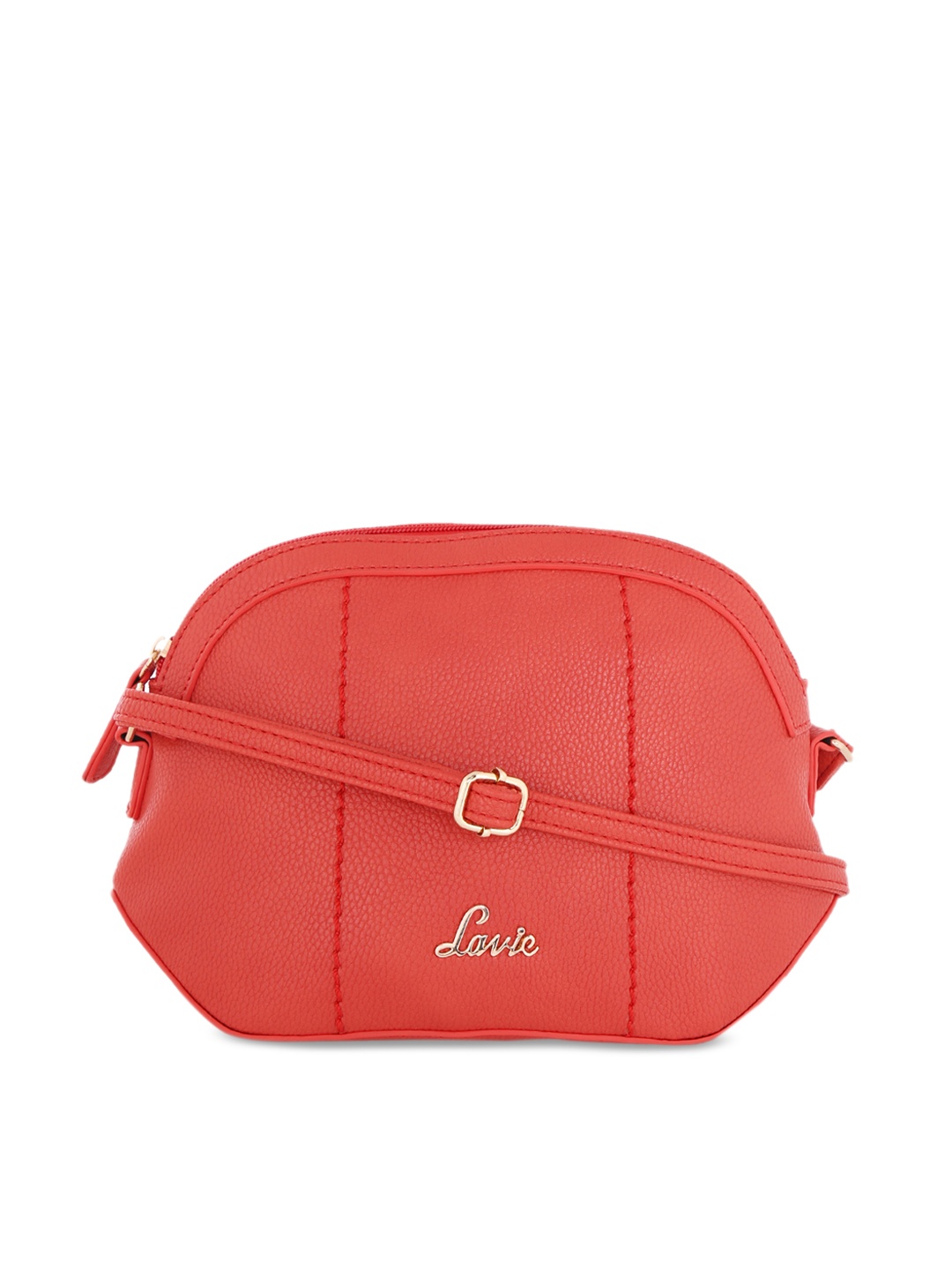 

Lavie Red Solid Sling Bag