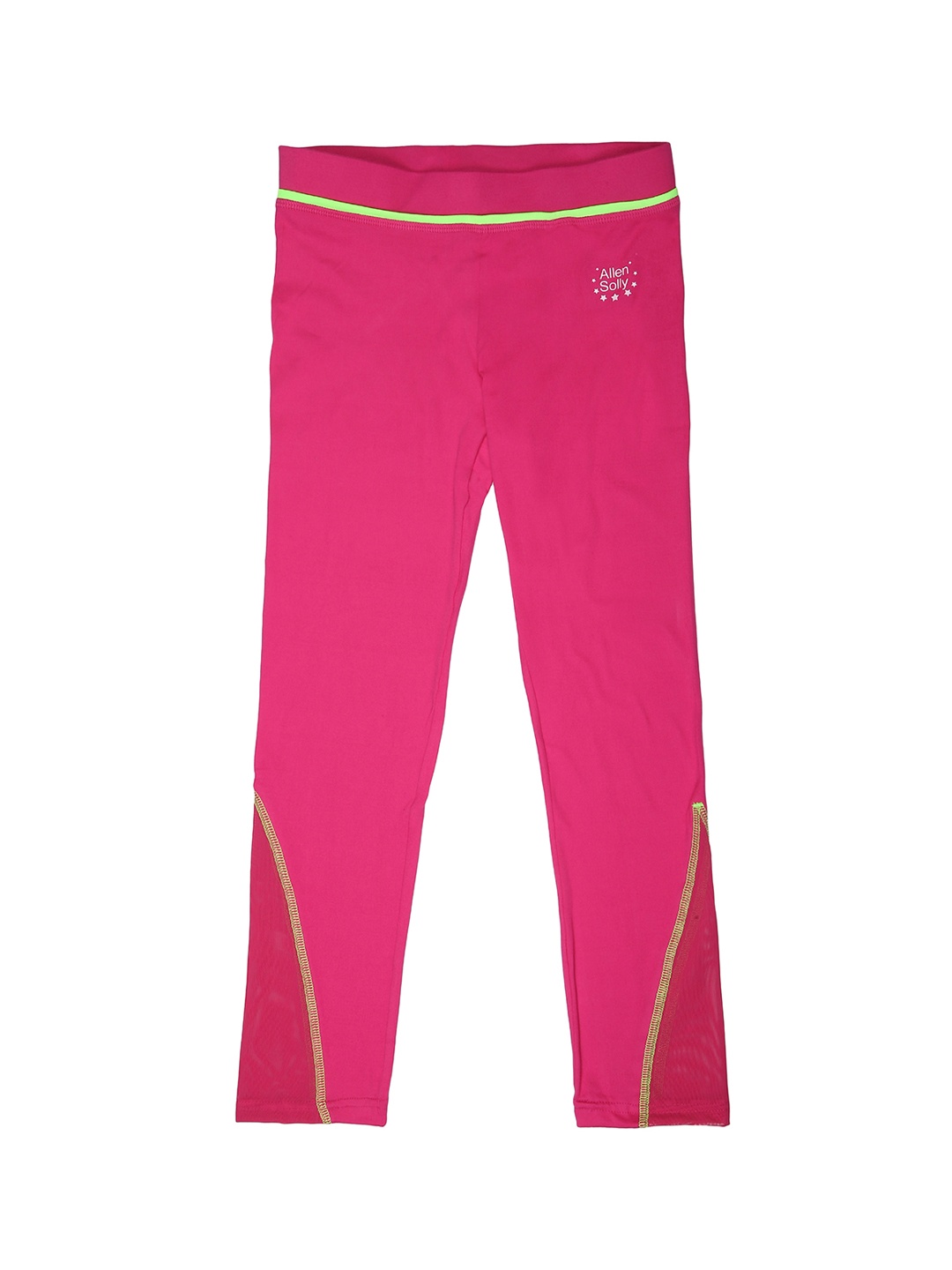 

Allen Solly Junior Girls Pink Solid Leggings