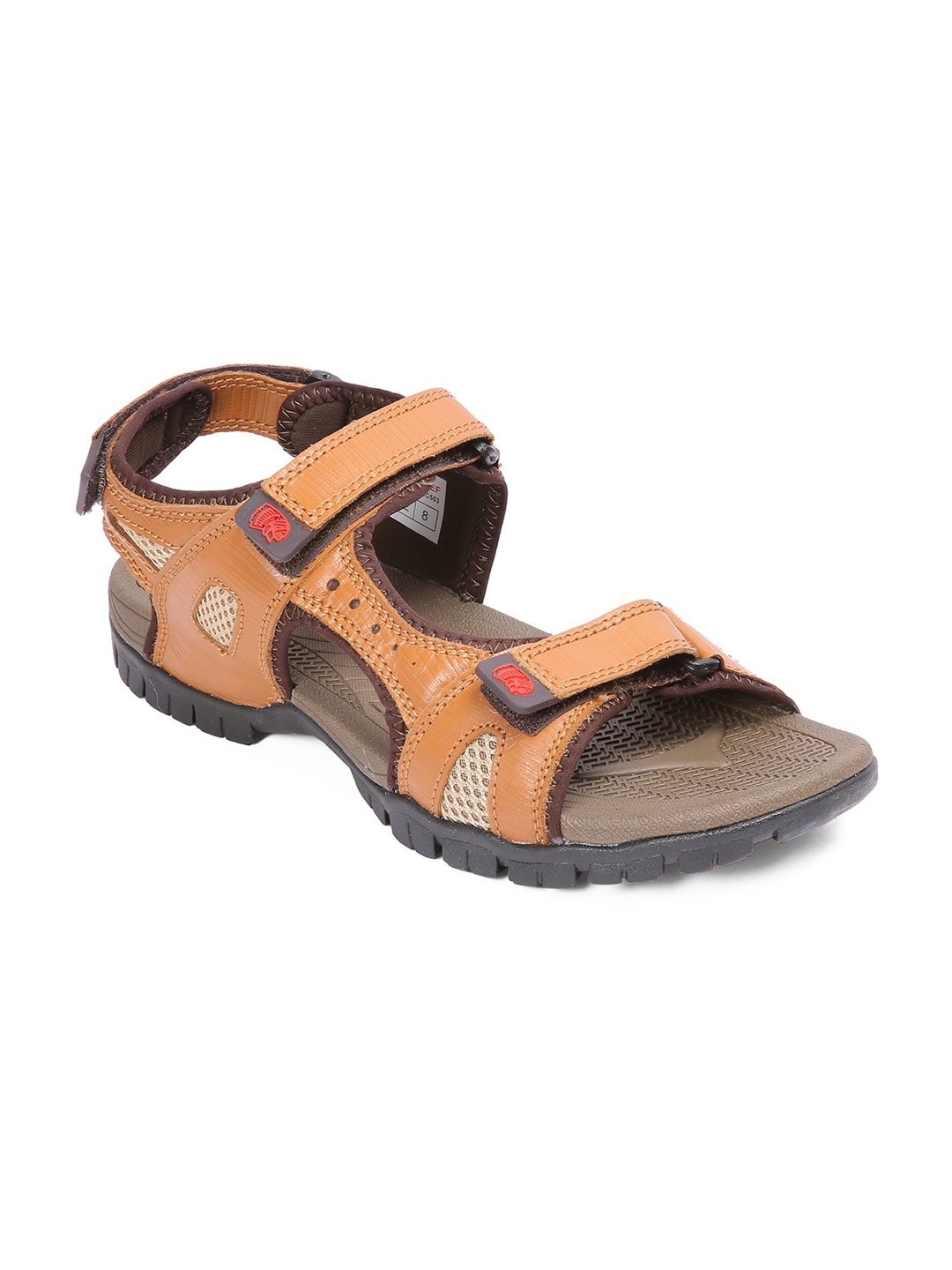 

Red Chief Men Tan Leather Comfort Sandals