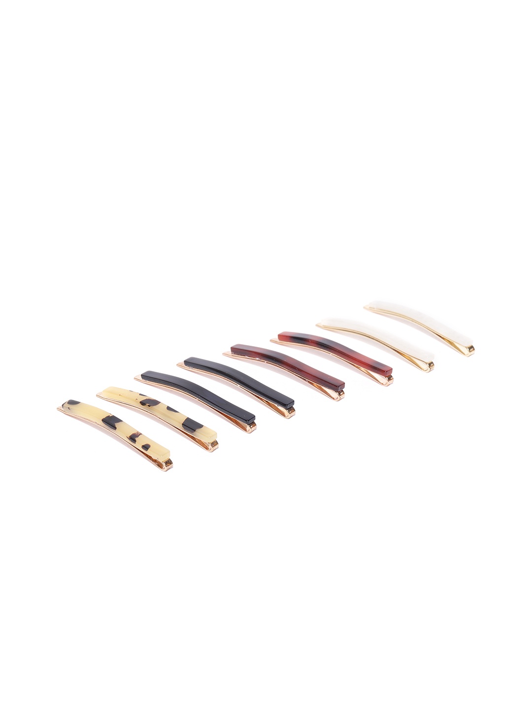 

Accessorize London Women Set of 8 Bobby Pins, Black