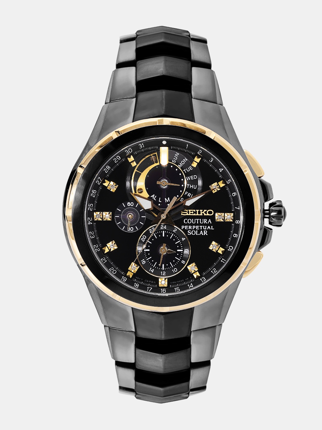 

SEIKO Coutura Men Black Analogue watch SSC573P1