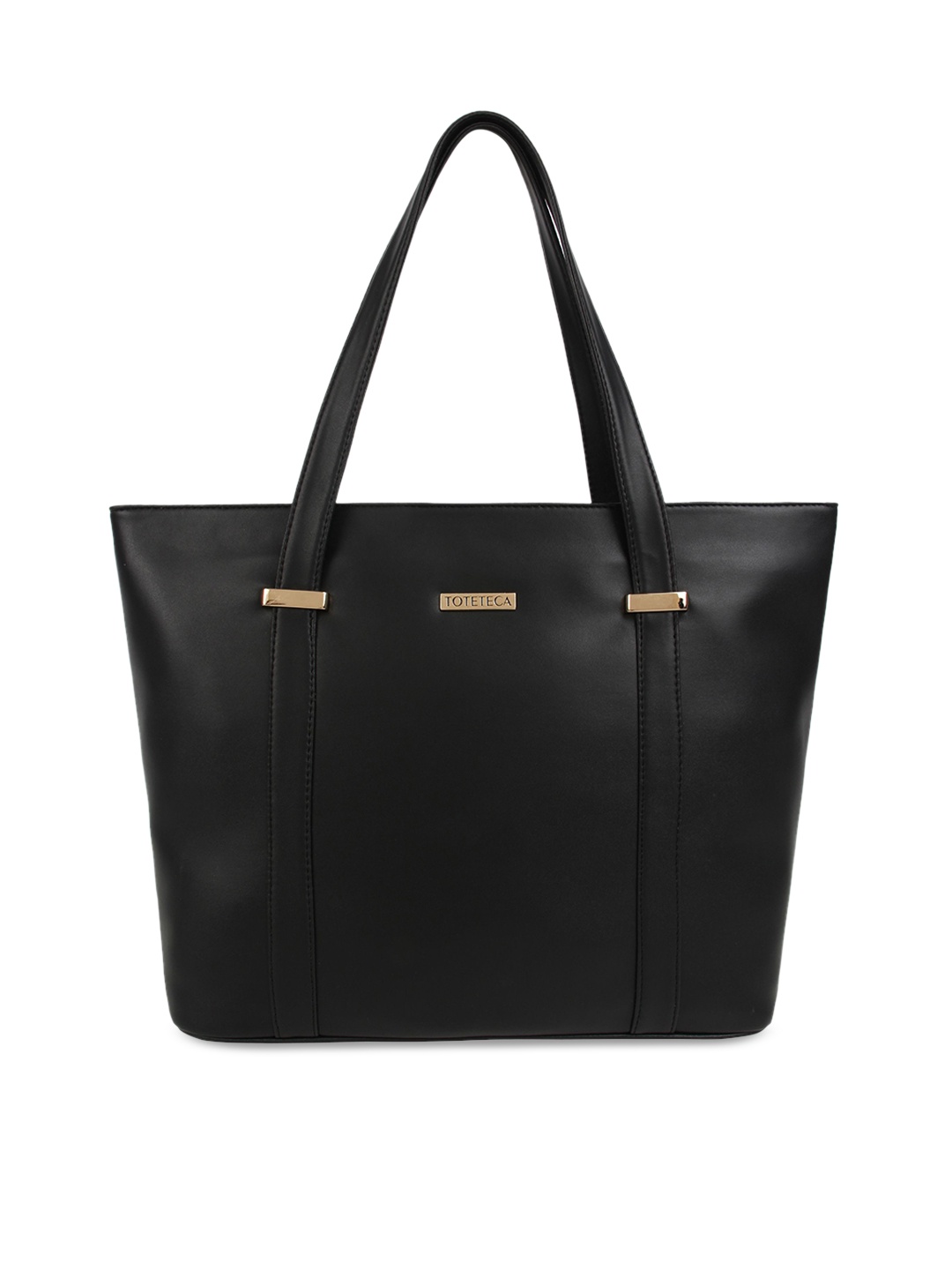 

Toteteca Black Solid Shoulder Bag