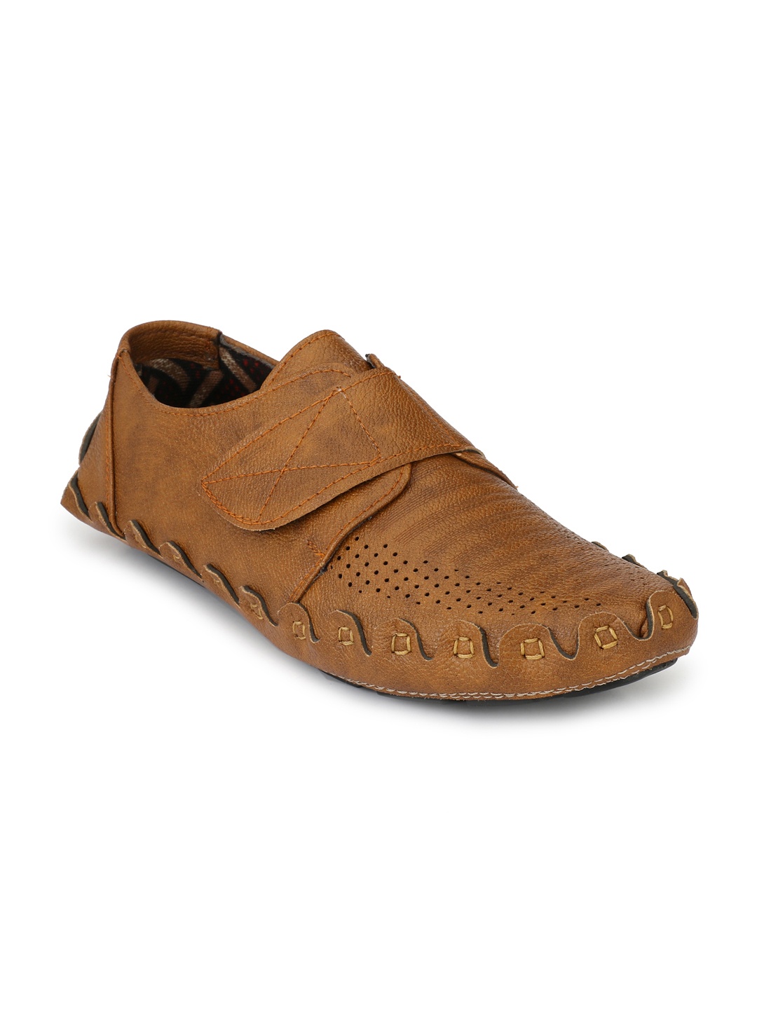 

Prolific Men Tan Slip-On Sneakers
