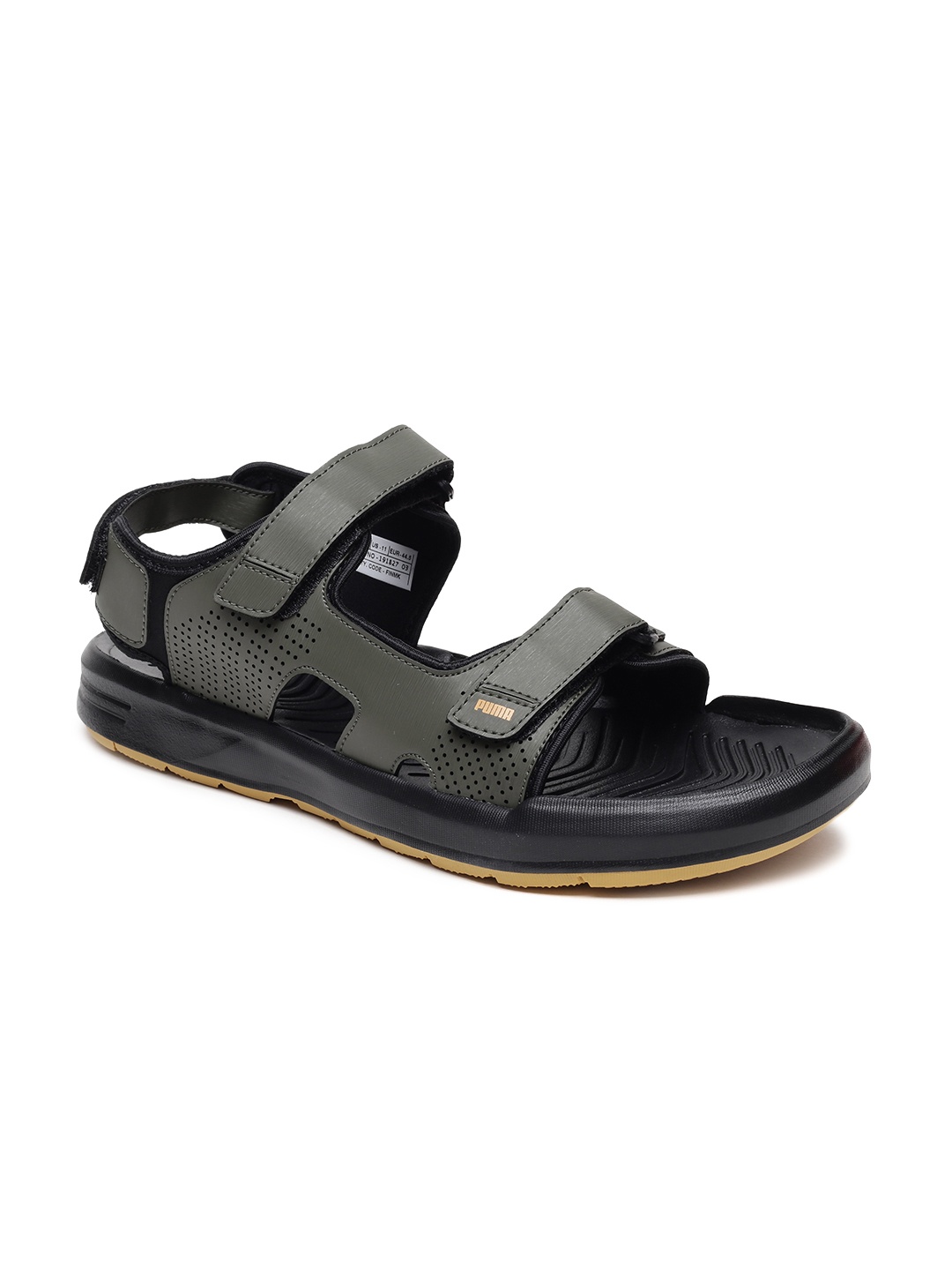 

Puma Men Olive Green Stance v4 Comfort Sandals