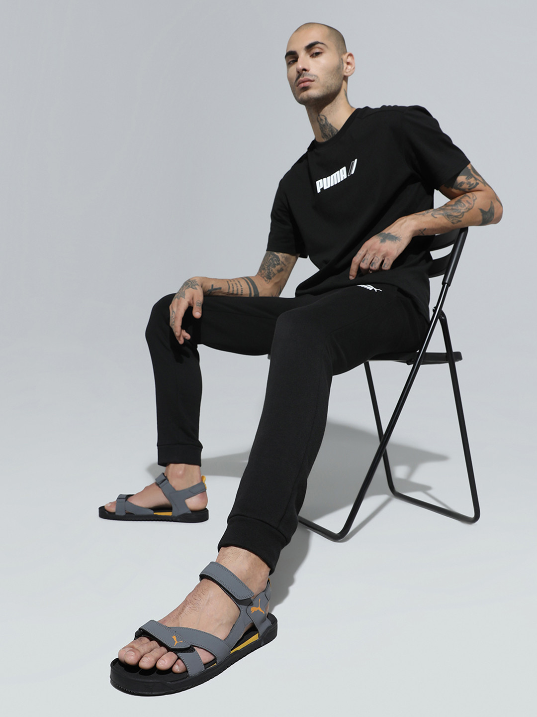 

Puma Men Grey Prime Sports Sandals