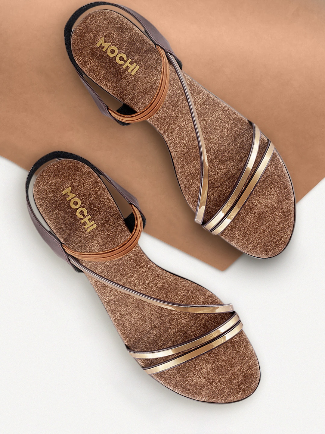 

Mochi Women Brown Solid Heels