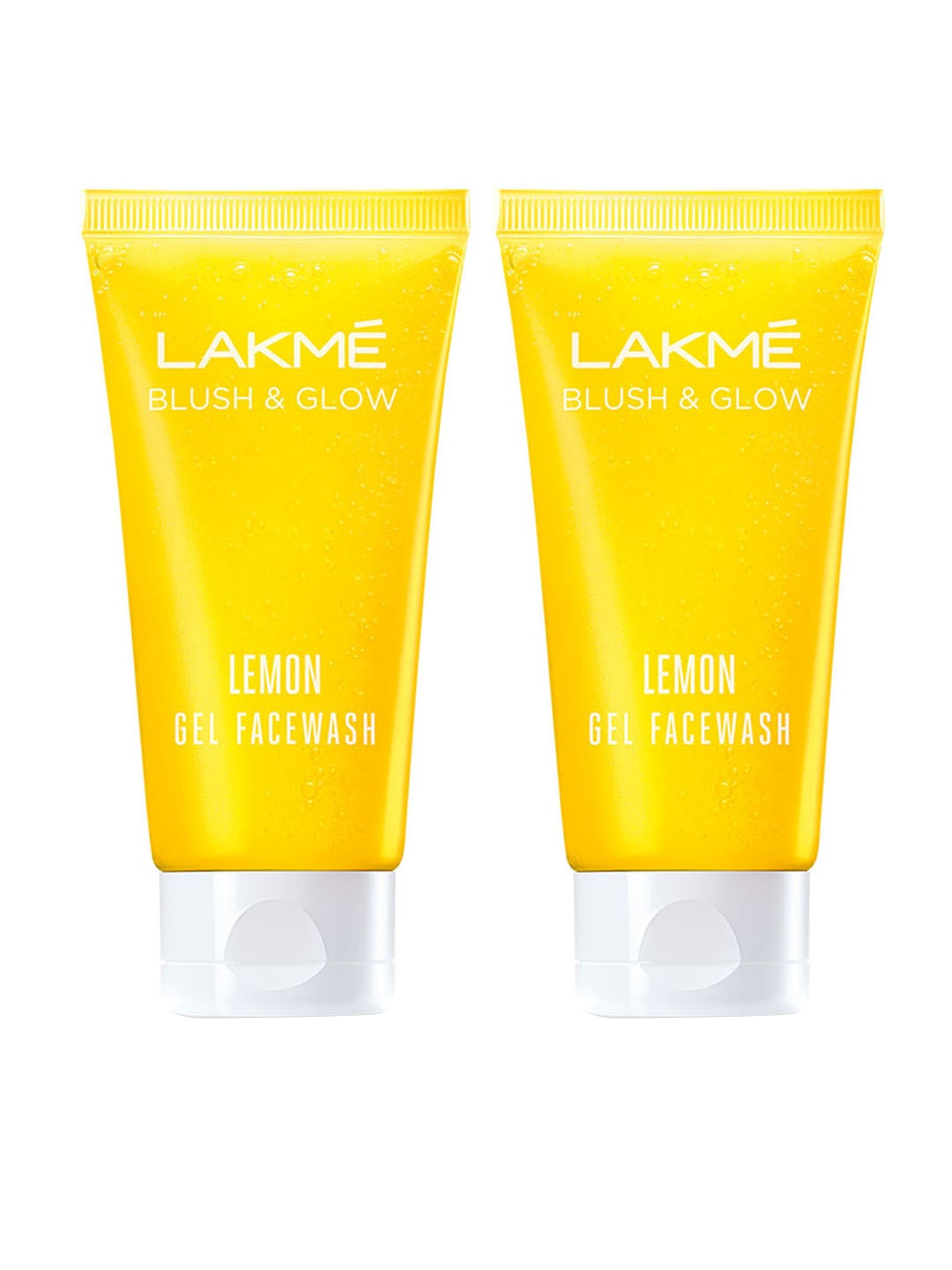 

Lakme Set of 2 Blush & Glow Lemon Gel Face Wash, Yellow