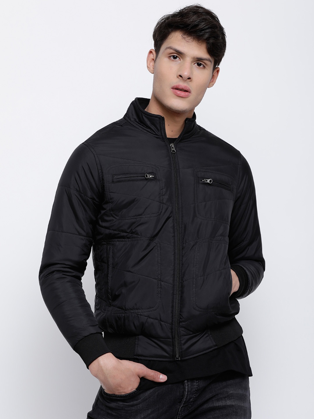 

LOCOMOTIVE Men Black Solid Bomber