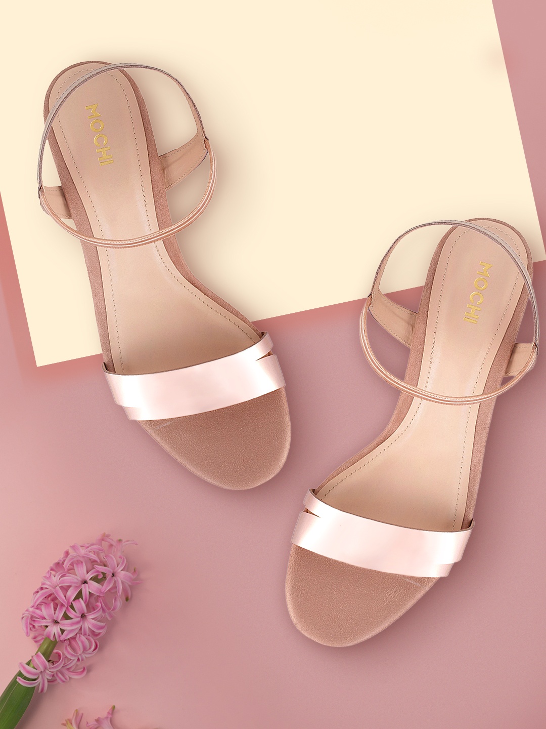 

Mochi Women Rose Gold Solid Heels