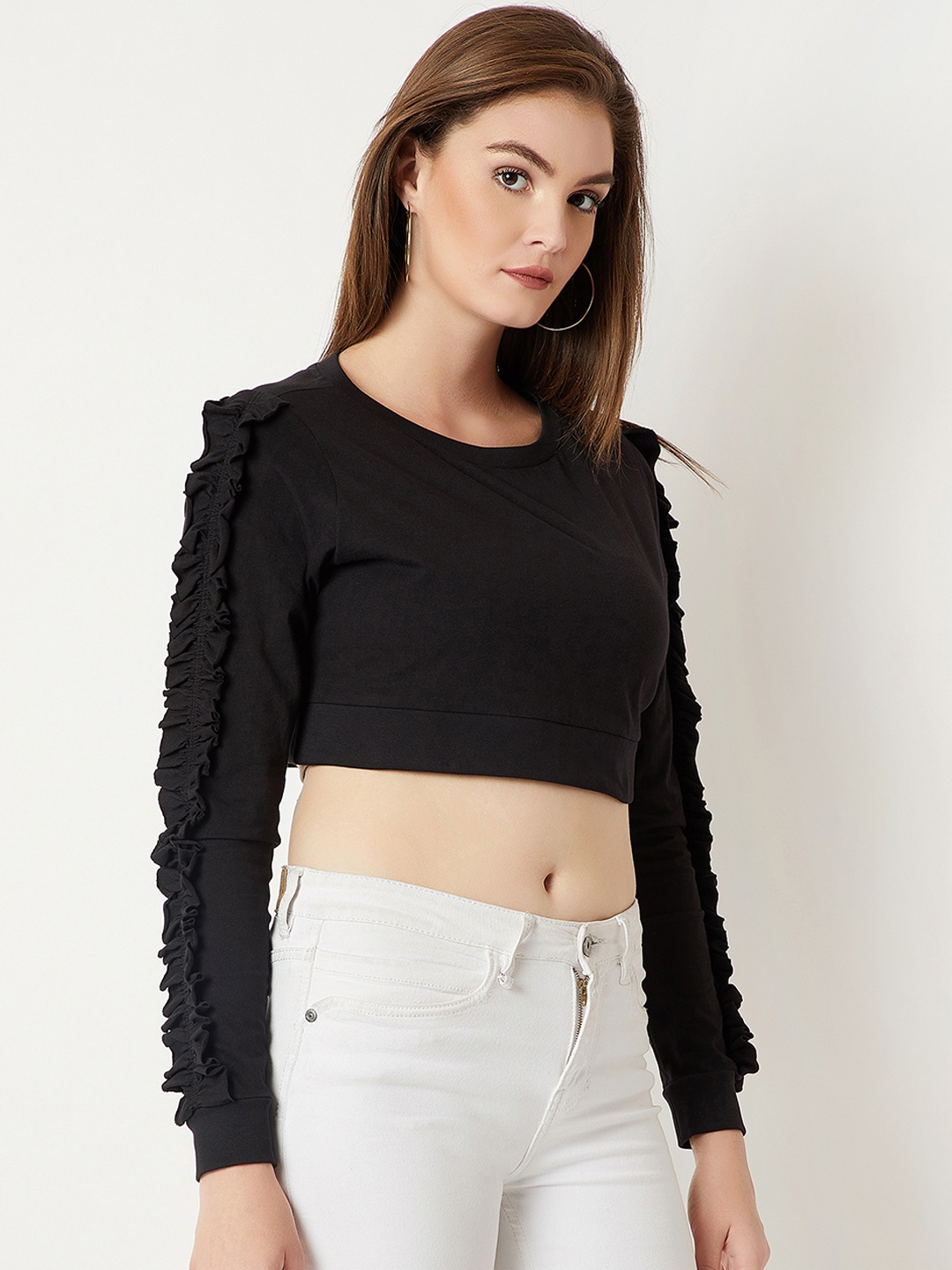 

Miss Chase Women Black Solid Top