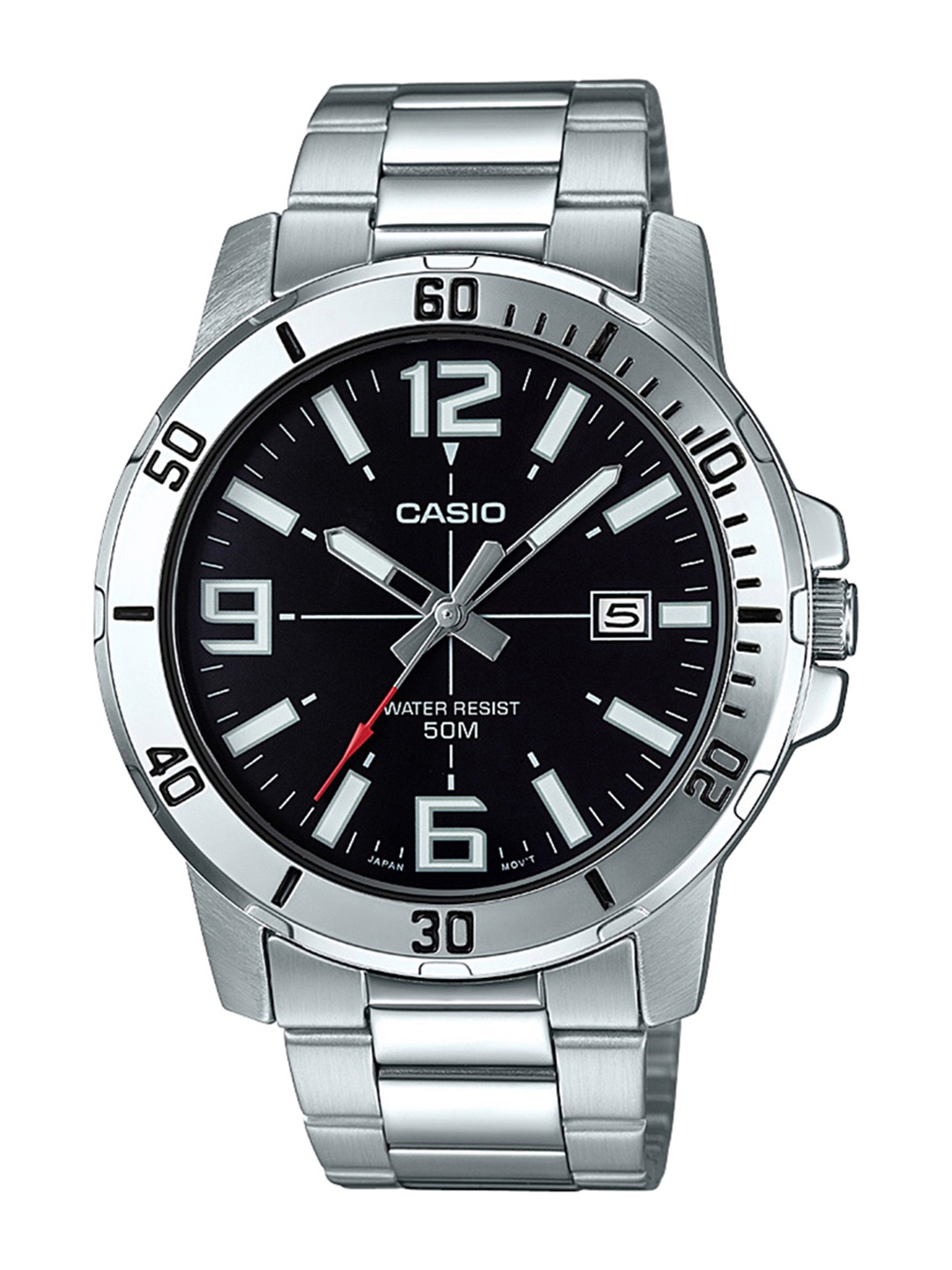 

Casio Enticer Men Black Analogue watch A1361 MTP-VD01D-1BVUDF
