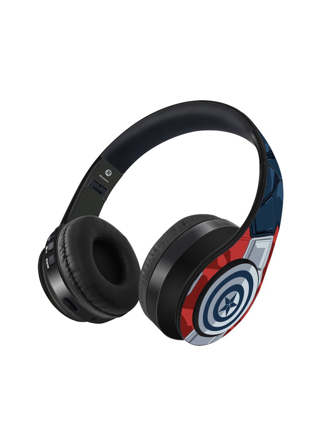 

Kook N Keech Blue Captain America Print Wireless Headphones
