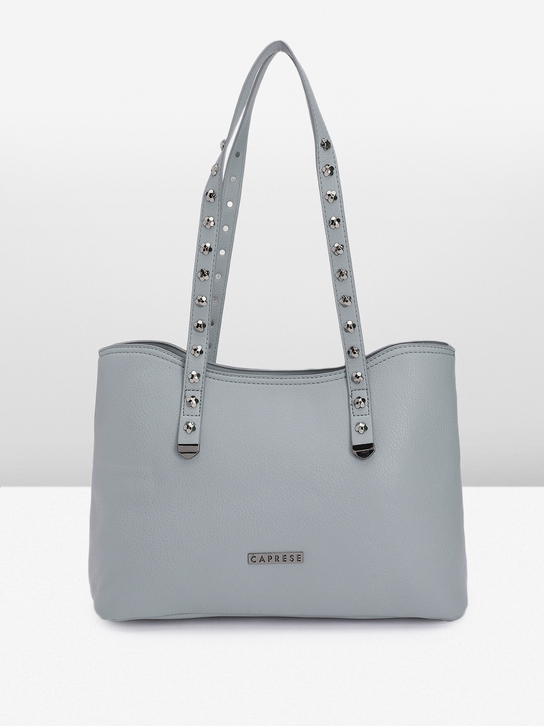 

Caprese Abstract Textured Embellished Shoulder Bag, Blue