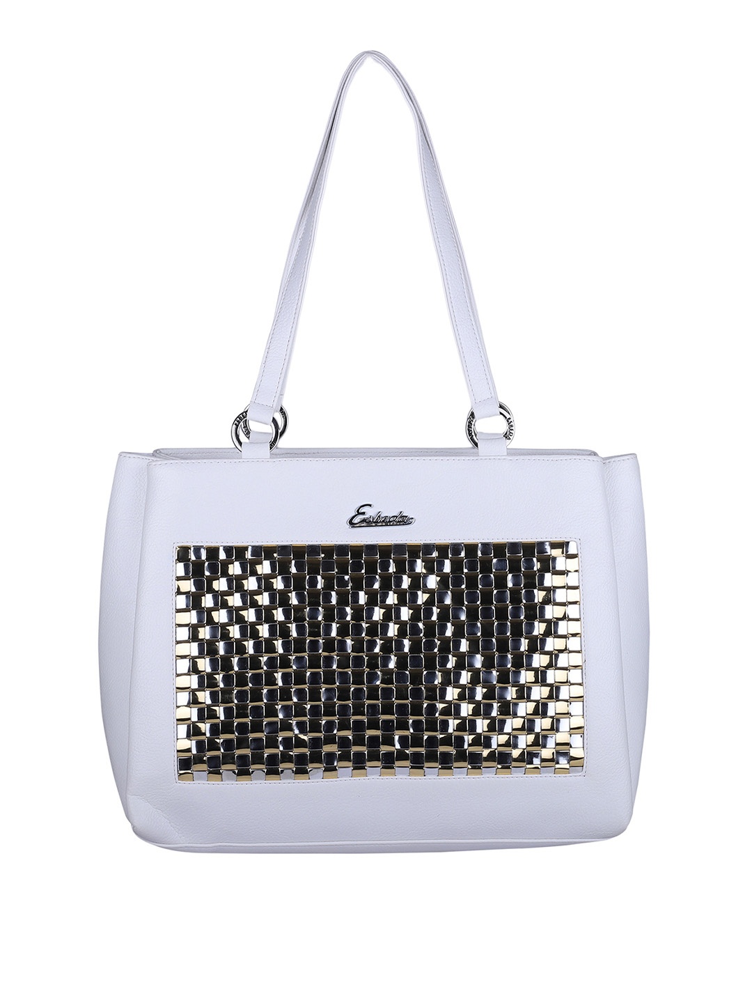 

ESBEDA White Solid Shoulder Bag
