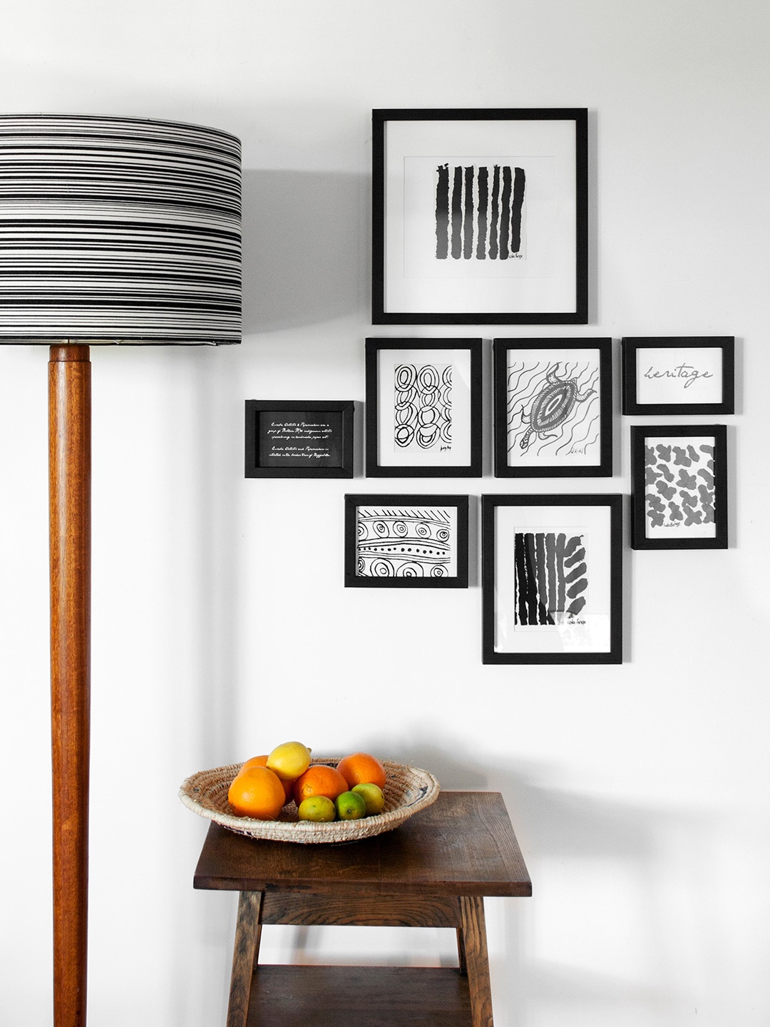 

Art Street Set of 8 Black Photo Frames