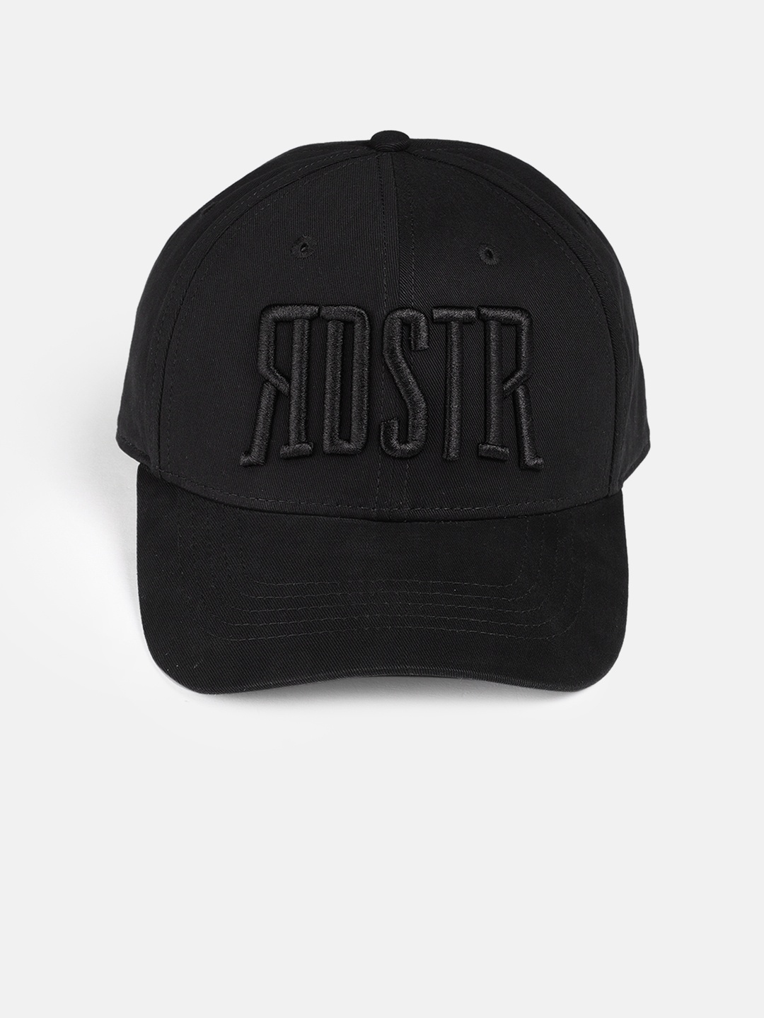 

Roadster Unisex Black Embroidered Baseball Cap