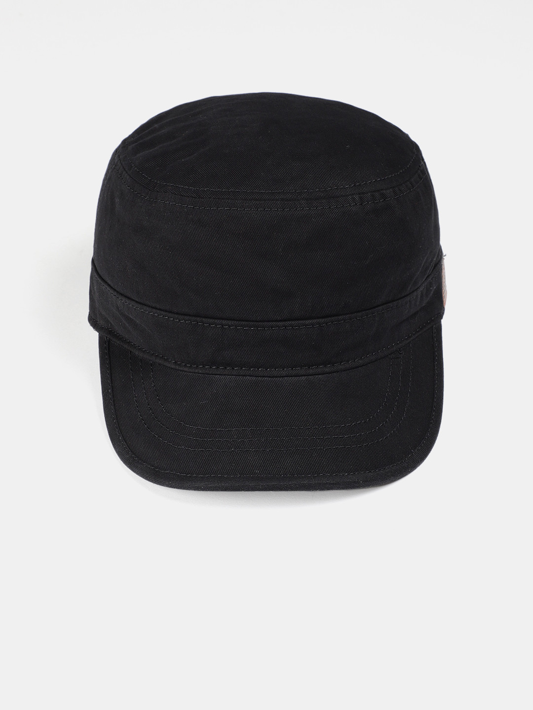 

Roadster Unisex Black Solid Baseball Cap