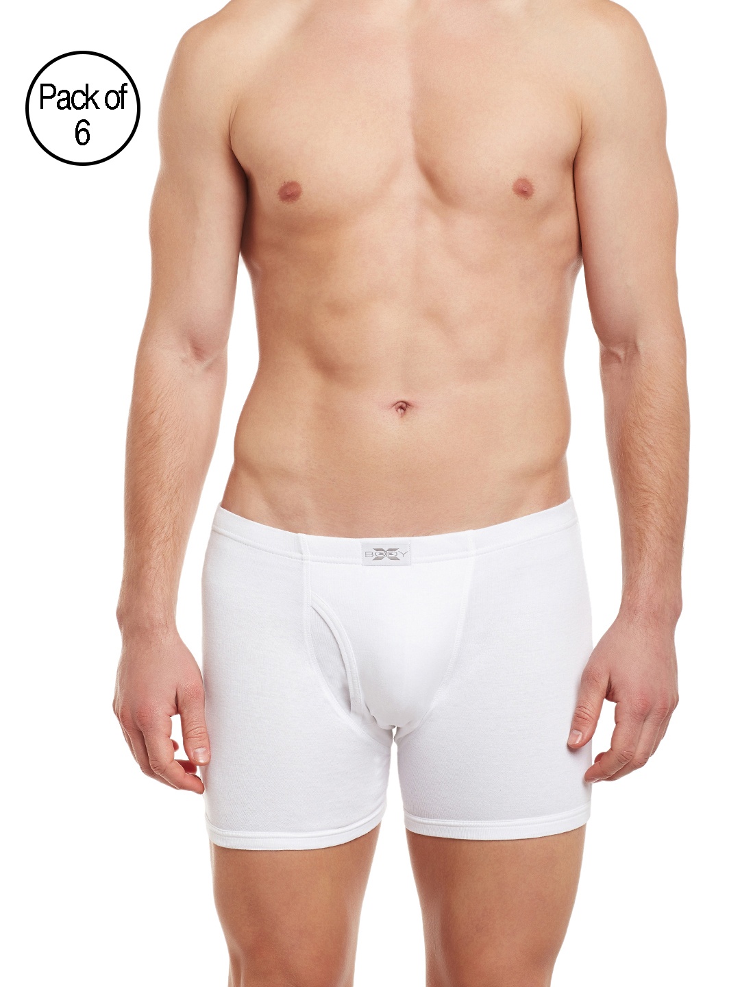

BODYX Pack of 6 Solid Assorted Trunks BX19T-W