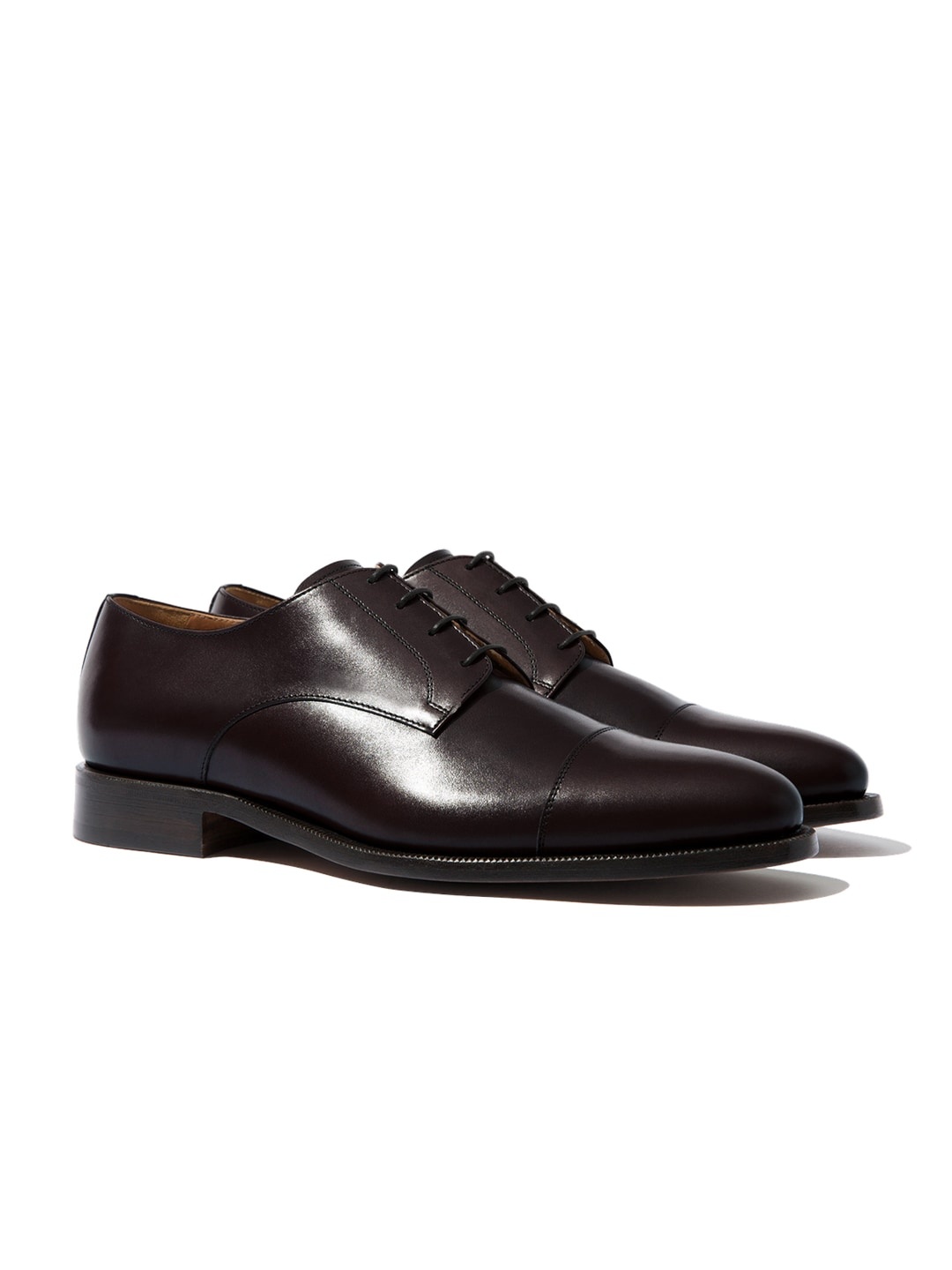 

Rapawalk Burgundy Handcrafted Standard Width Leather Derbys