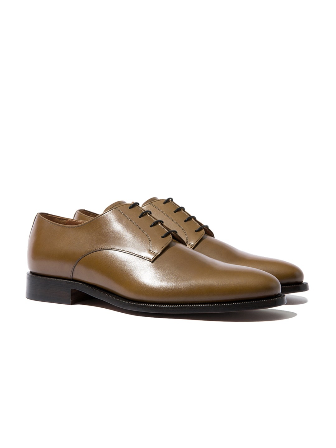 

Rapawalk Beige Handcrafted Standard Width Leather Derbys