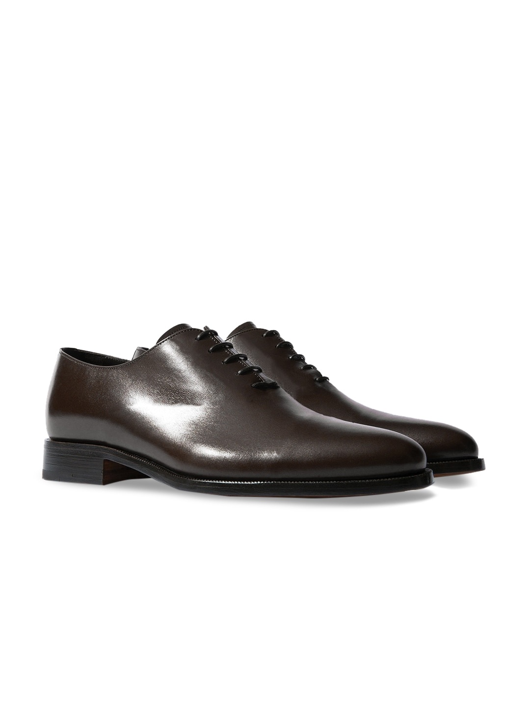 

Rapawalk Brown Handcrafted Standard Width Leather Oxfords