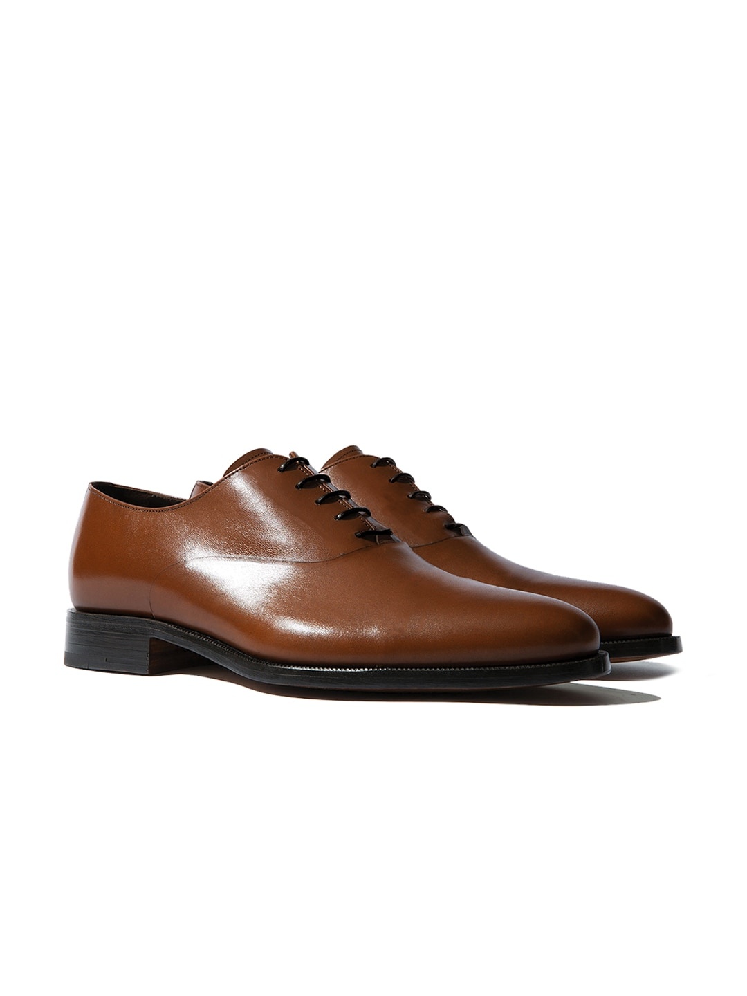 

Rapawalk Tan Handcrafted Standard Width Leather Oxfords