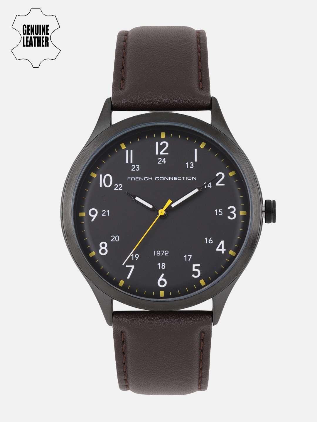 

French Connection Men Black Analogue Watch FC1287BR_OR1