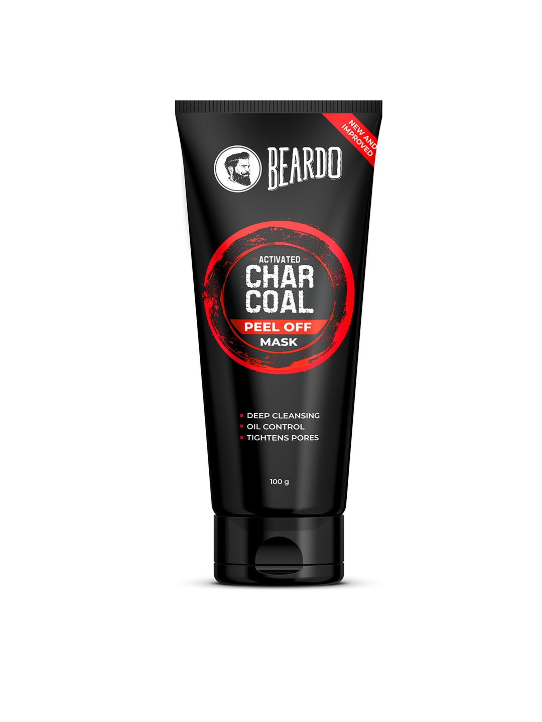 

BEARDO Men Activated Charcoal Peel Off Mask - 100 g, Black