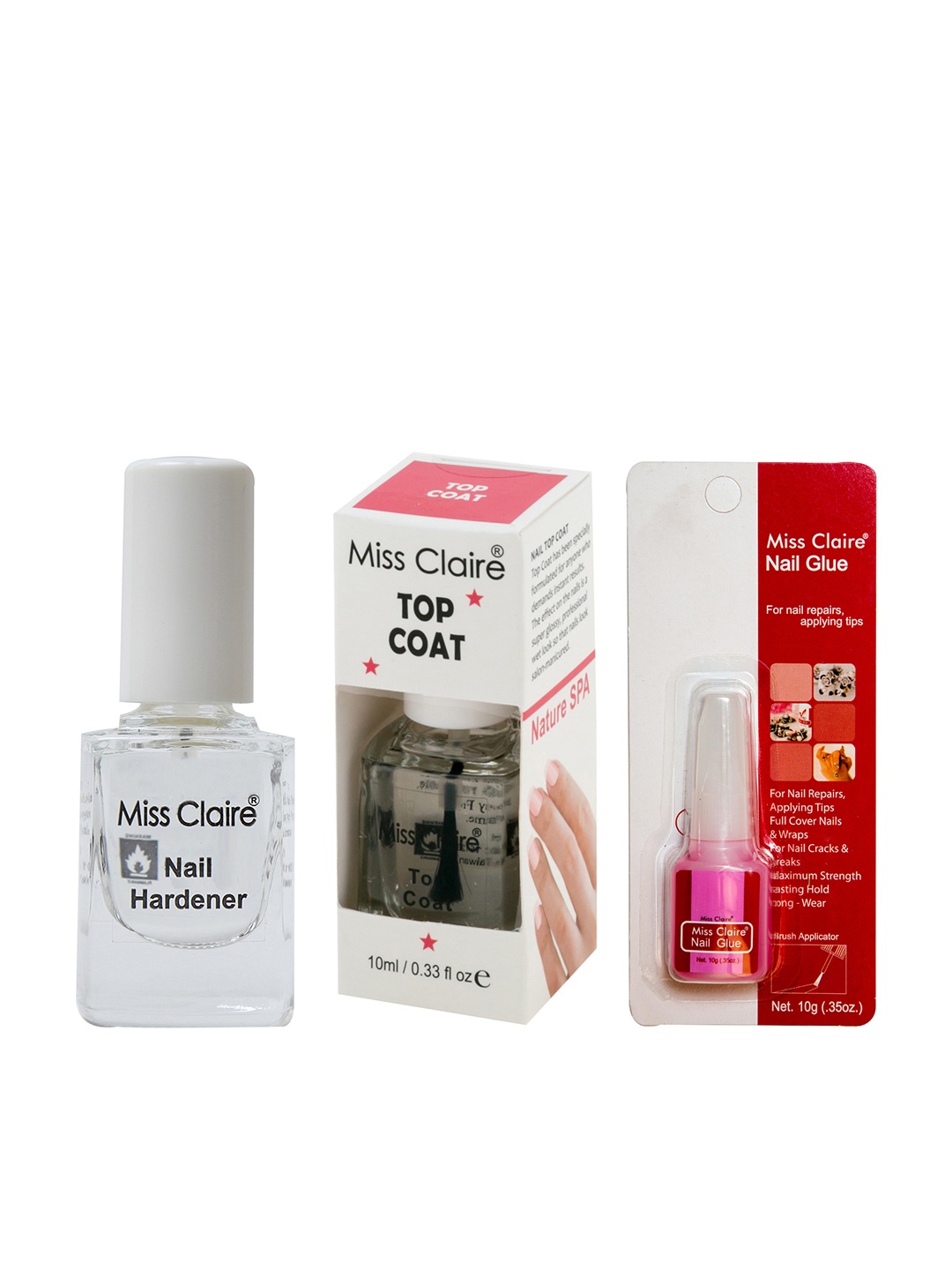 

Miss Claire Nail Essentials Set, Transparent