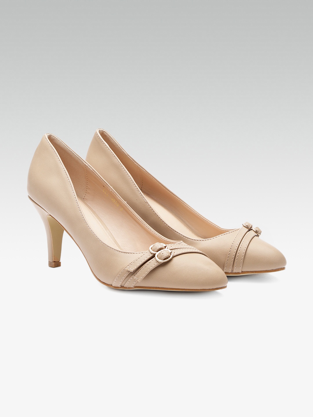 

Carlton London Women Beige Solid Pumps