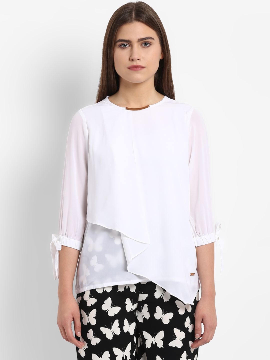 

Park Avenue Women White Solid Top