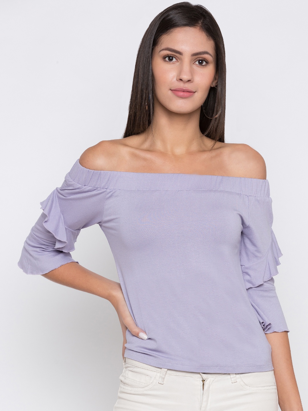 

Globus Women Lavender Solid Top