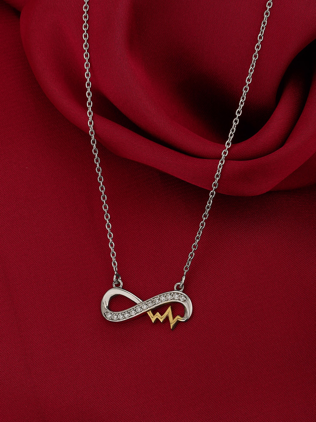 

Carlton London Gold & Silver-Plated 925 Sterling Silver Necklace