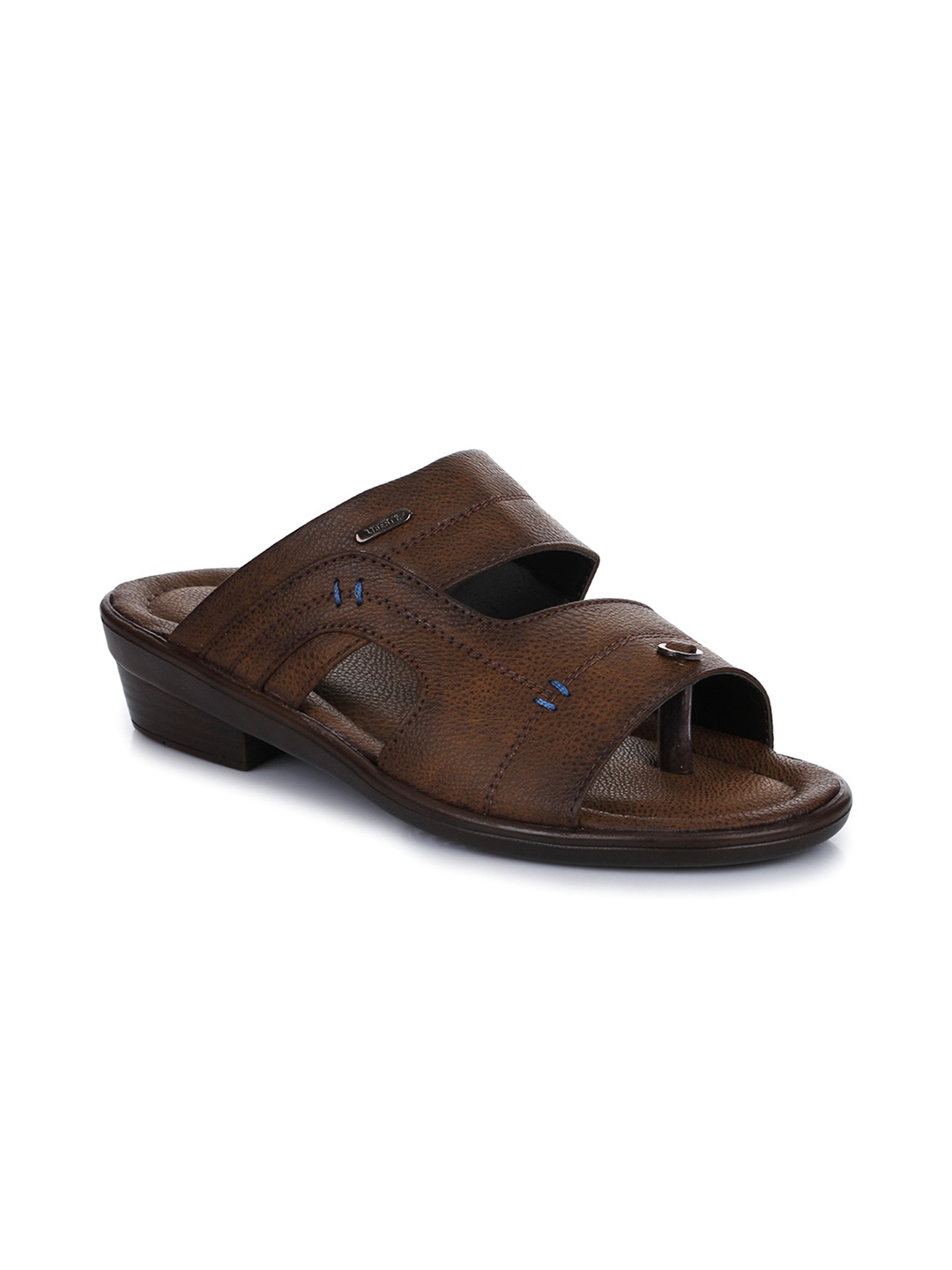 

Coolers Men Brown Solid Thong Flip-Flops