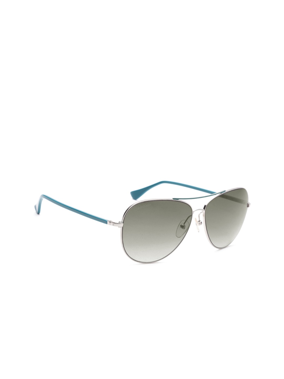 

Calvin Klein Unisex Aviator Sunglasses 1217A 016 60 S, Grey