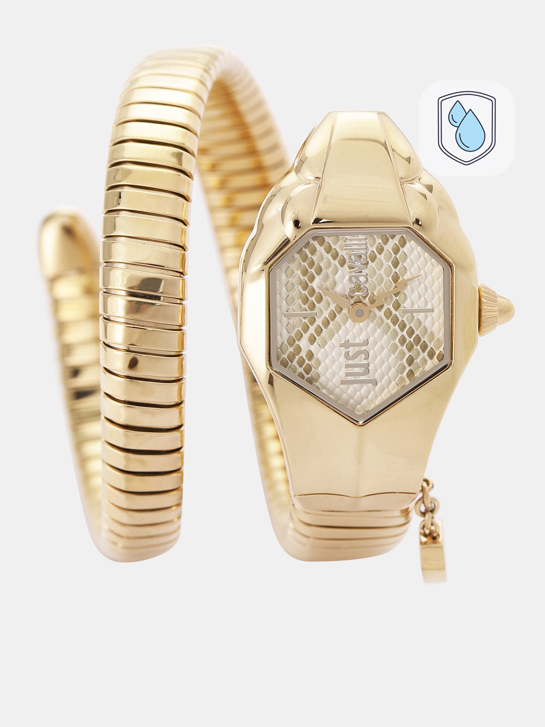 

Just Cavalli Women Off-White Analogue Watch JC1L001M0125