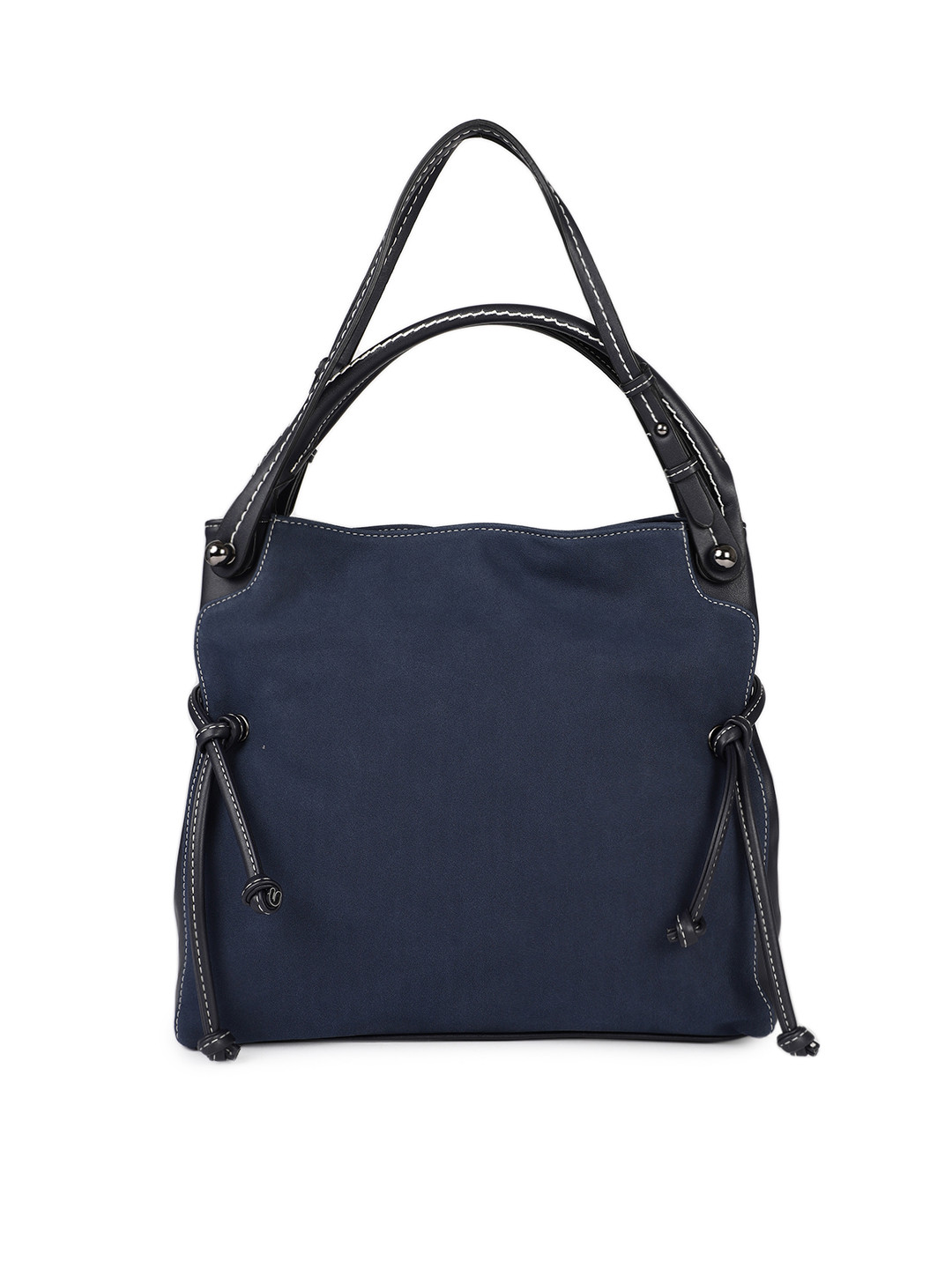 

Inc 5 Navy Blue Solid Handheld Bag