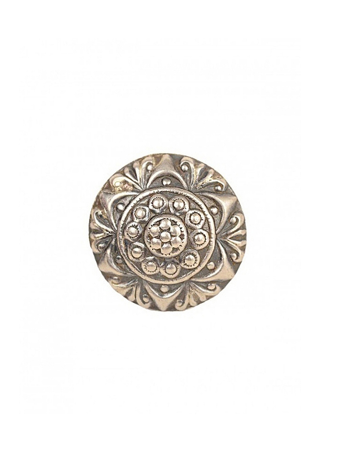

Silvermerc Designs Women Oxidised Silver-Plated Ring, Gold