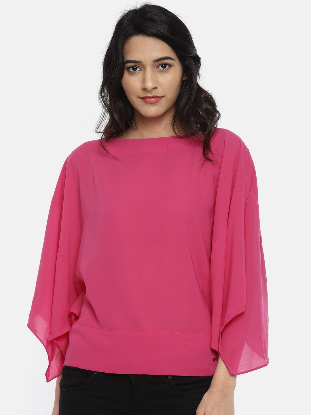 

Park Avenue Woman Pink Solid Top