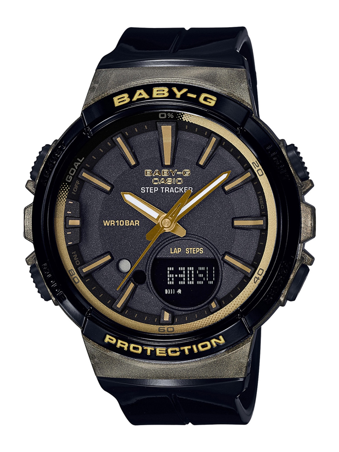 

Casio Baby-G Women Charcoal Analogue and Digital watch B211 BGS-100GS-1ADR