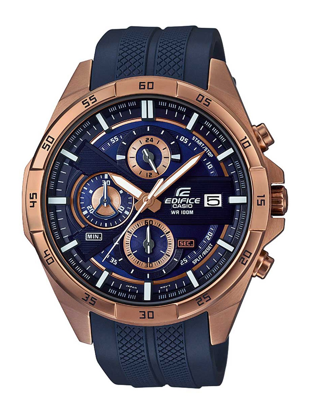 

Casio Edifice Men Blue Analogue watch EX386 EFR-556PC-2AVUDF