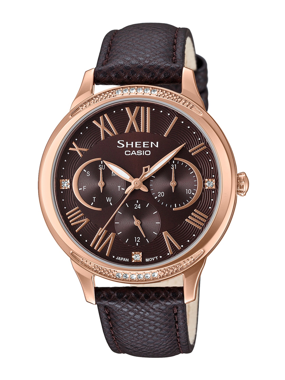 

Casio Sheen Women Brown Analogue watch SX202