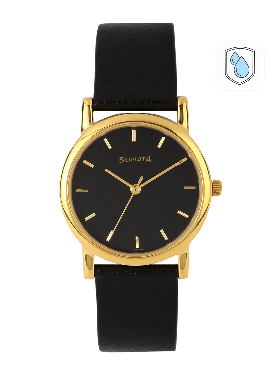 

Sonata Men Black Dial Watch NF7987YL03J