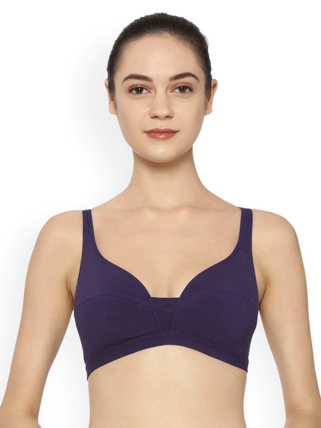 

Triumph Beginner Bra 66 Beginners Bra Padded Wireless Bra, Navy blue