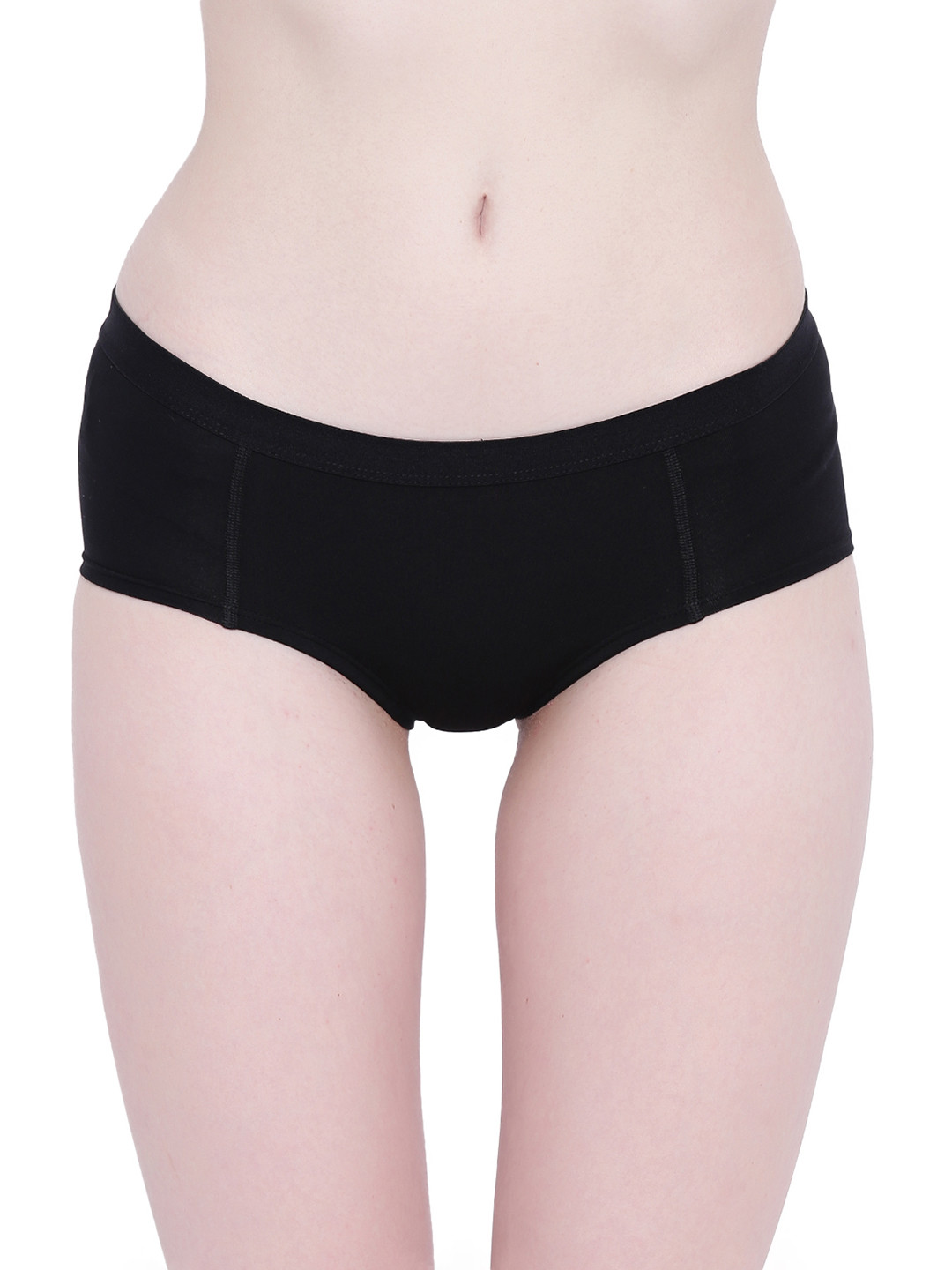 

Soul Space Women Black Solid Boy Shorts WE41