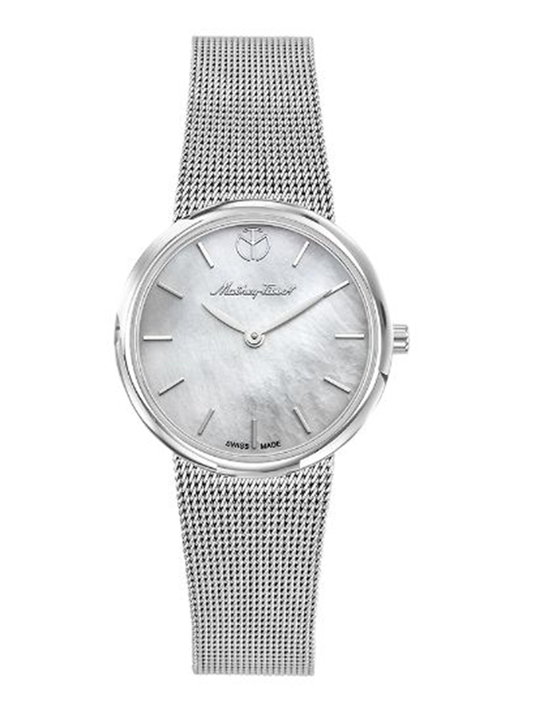 

Mathey-Tissot Milly Mother of Pearl Women Silver-Toned Automatic Watch D403AI