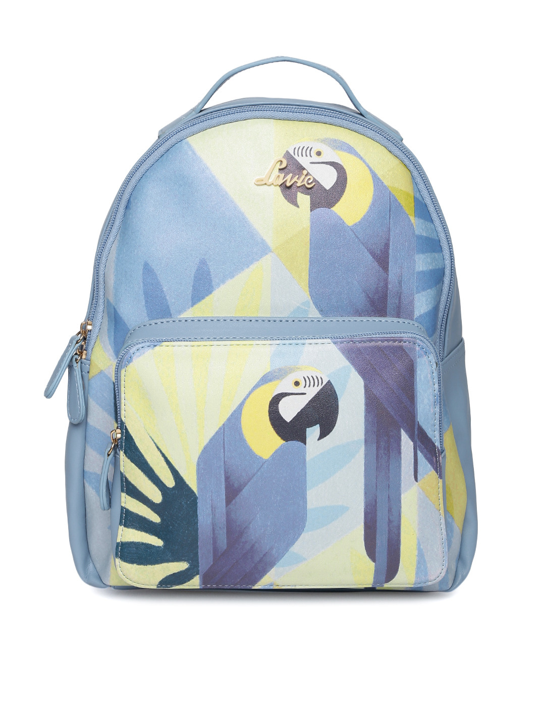 

Lavie Women Blue Graphic Backpack, Lavender